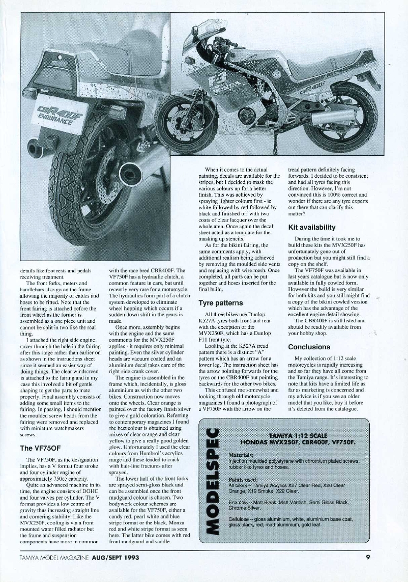 Tamiya Model Magazine 037 (1993-08)
